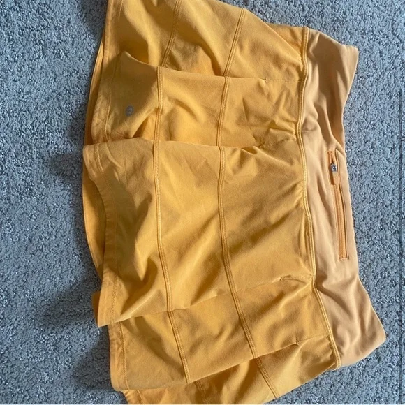 Lululemon Mango Dream Pace Rival Tennis Skirt!!! - Picture 4 of 5